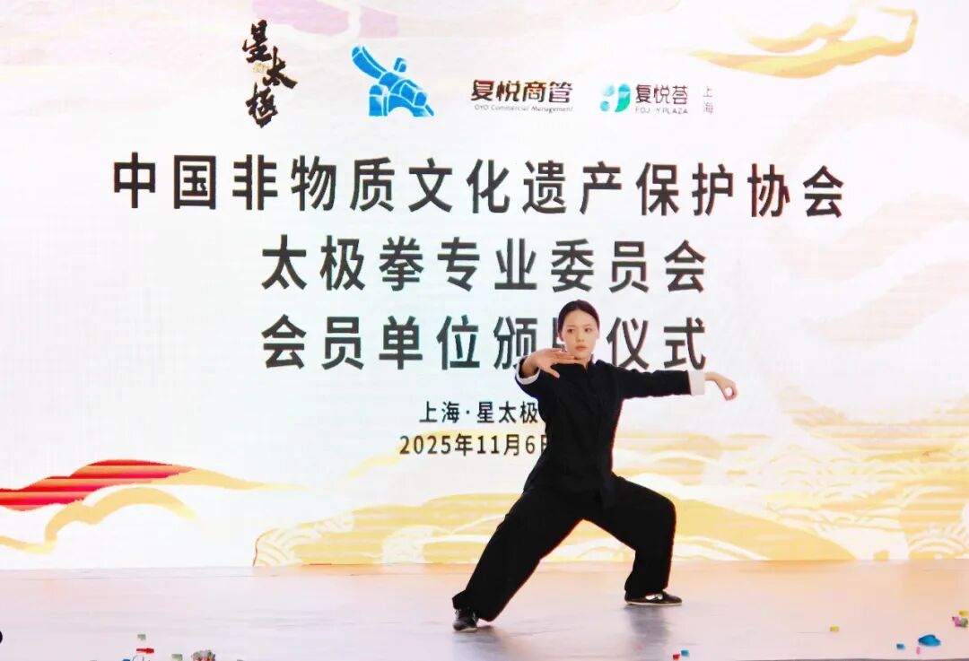星太极入选“中国非遗保护协会太极拳专委会首批会员单位”